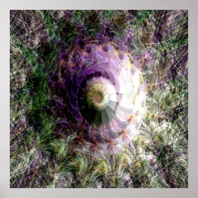 Blick auf den Vulkan...... Poster (Vorne)