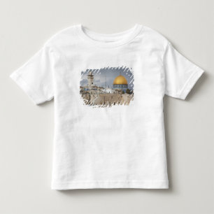 Blick auf den Western Wall Plaza, später Nachmitta Kleinkind T-shirt
