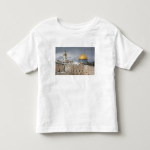 Blick auf den Western Wall Plaza, später Nachmitta Kleinkind T-shirt