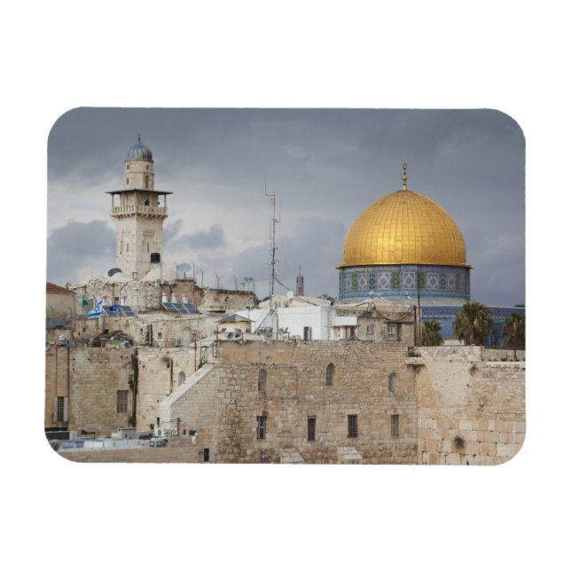 Blick auf den Western Wall Plaza, später Nachmitta Magnet (Horizontal)