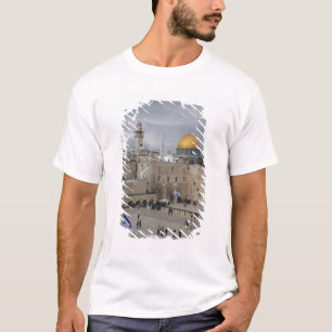 Blick auf den Western Wall Plaza, später Nachmitta T-Shirt