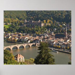 Blick auf die Alte Brücke Poster