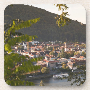 Blick auf die Altstadt von Heidelberg Getränkeuntersetzer