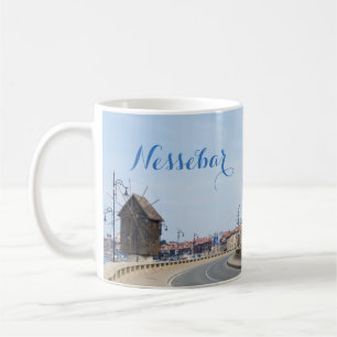 Blick auf die Altstadt von Nessebar Tasse