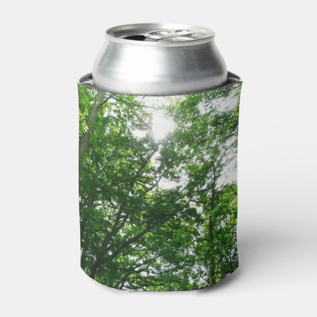 Blick auf die Bäume des Sommers Dosenkühler (Kanne Vorderseite)
