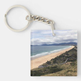 Blick auf die Berge Schlüsselanhänger