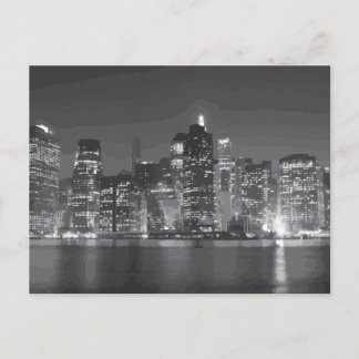 Blick auf die Bucht Postkarte