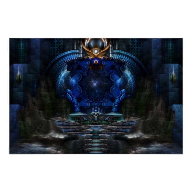 Blick auf die Ewigkeit Perfektes Poster (Vorderseite)