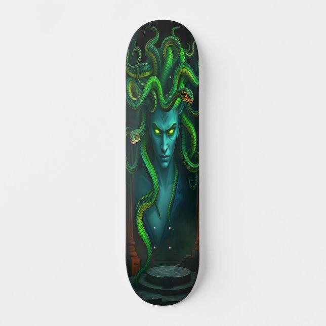 Blick auf die Gorgon Edition 1 Skateboard (Vorderseite)