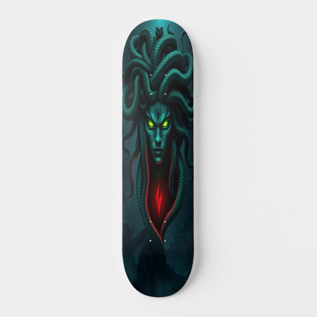 Blick auf die Gorgon Edition 4 Skateboard (Vorderseite)