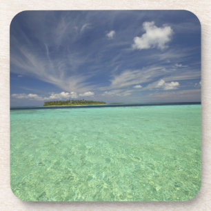 Blick auf die Insel Funadoo von Funadovilligilli 2 Getränkeuntersetzer