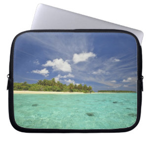 Blick auf die Insel Funadoo von Funadovilligilli Laptopschutzhülle