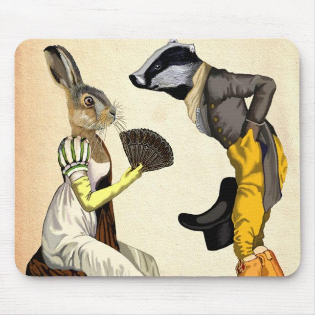 Blick auf die Liebe Mousepad (Vorne)