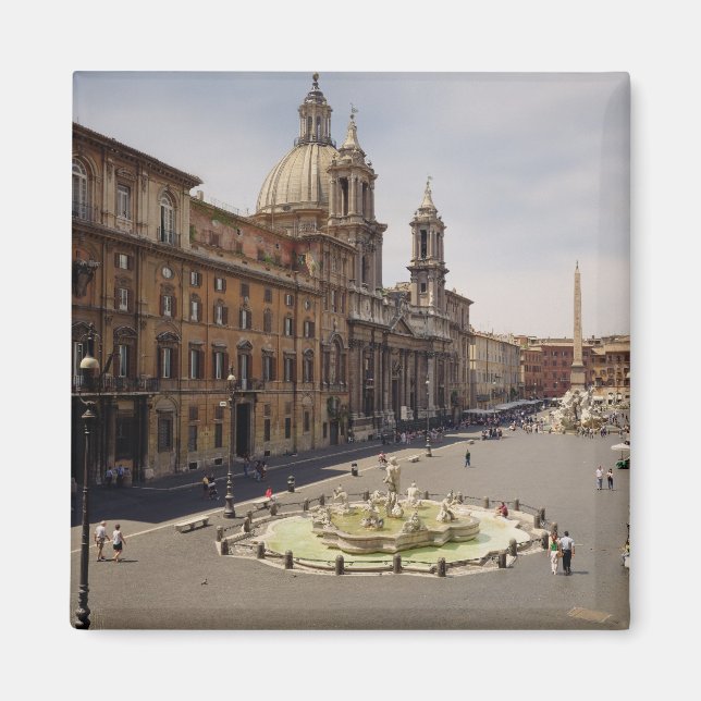 Blick auf die Piazza Magnet (Vorne)