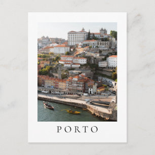 Blick auf die Stadt Porto Postkarte