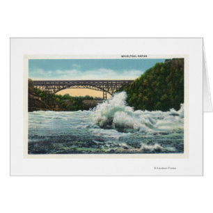 Blick auf die Whirlpool Rapids Bridge und den Whir