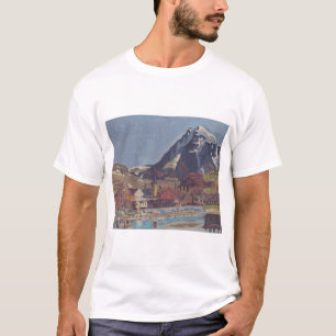 Blick auf Dolný Kubín von Arnold Peter Weisz T-Shirt