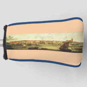 Blick auf Dordrecht aus dem Norden von Adam Willae Golf Headcover
