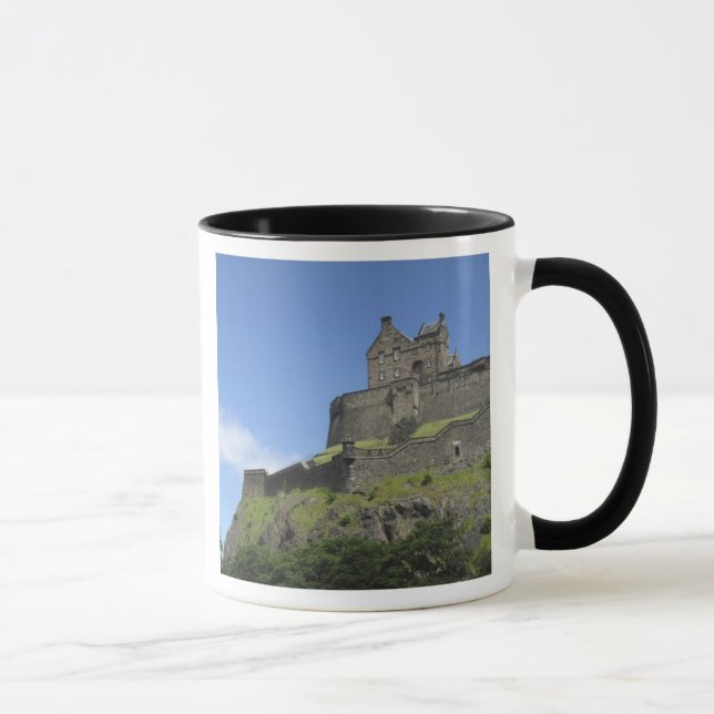 Blick auf Edinburgh Castle, Edinburgh, Schottland, Tasse (Rechts)