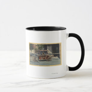 Blick auf einen "Old Papeete"-Motor Tasse