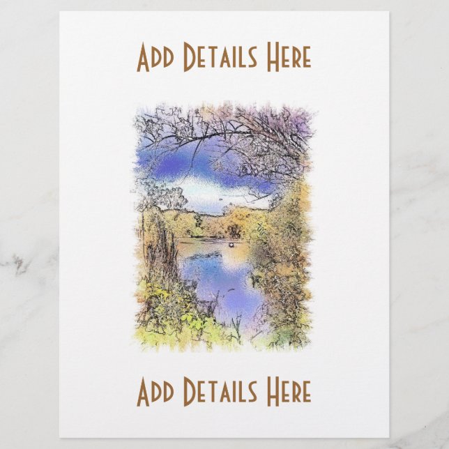 BLICK AUF ENGLAND FLYER (Vorne)