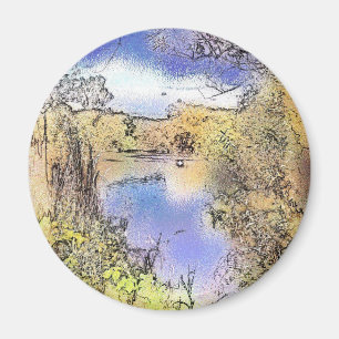 BLICK AUF ENGLAND MAGNET