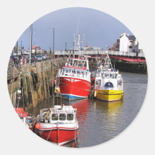 BLICK AUF ENGLAND RUNDER AUFKLEBER