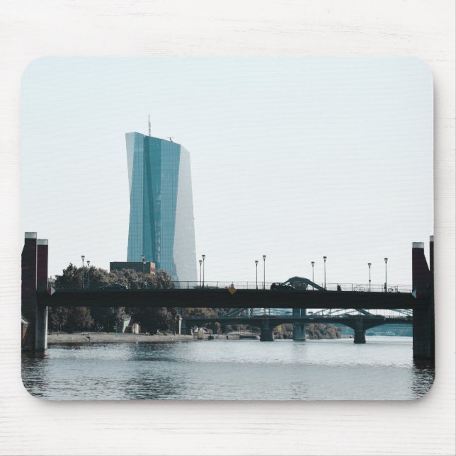 Blick auf Frankfurt Mousepad (Vorne)