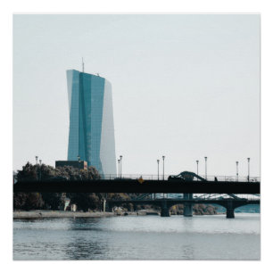 Blick auf Frankfurt Poster