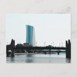 Blick auf Frankfurt Postkarte