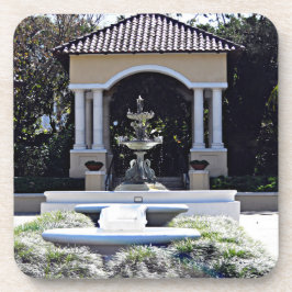 Blick auf Gazebo in Hollis Gardens Getränkeuntersetzer