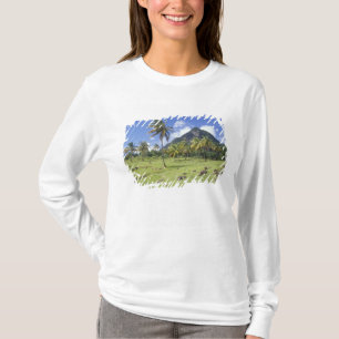 Blick auf Gros Piton entlang des historischen Pfad T-Shirt