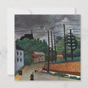 Blick auf Malakoff von Henri Rousseau, Vintage Art