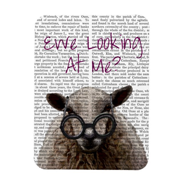 Blick auf Me DeNiro Sheep 2 Magnet (Vertikal)