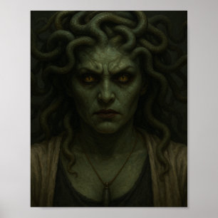 Blick auf Medusa Poster