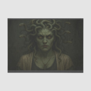 Blick auf Medusa Seidenpapier