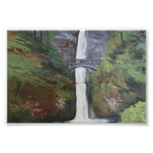 Blick auf Multnomah Falls