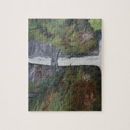 Blick auf Multnomah Falls Puzzle