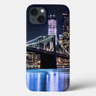 Blick auf New Yorks Brooklyn Bridge-Reflexion Case-Mate iPhone Hülle