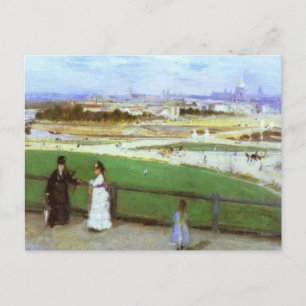Blick auf Paris vom Torcadero Postkarte