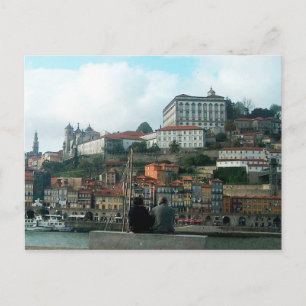Blick auf Porto Postkarte