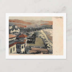 Blick auf Santa Barbara, Kalifornien Vintage c1910 Postkarte