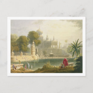 Blick auf Sassoor im Deccan, aus Band II von ' Postkarte