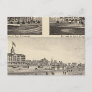 Blick auf Sea Grove, Cape May Point Postkarte