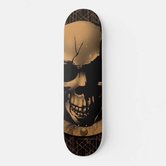 Blick auf Skull Skateboard (Vorderseite)