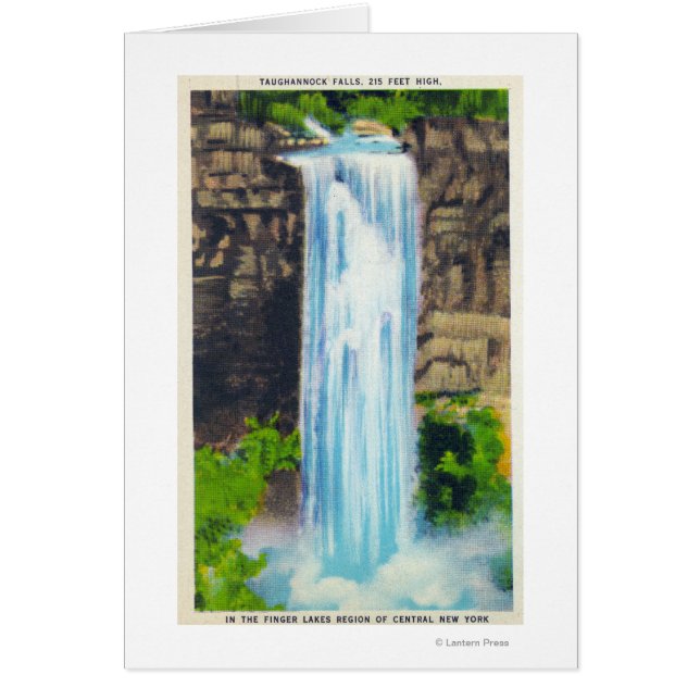 Blick auf Taughannock Falls (Vorne)