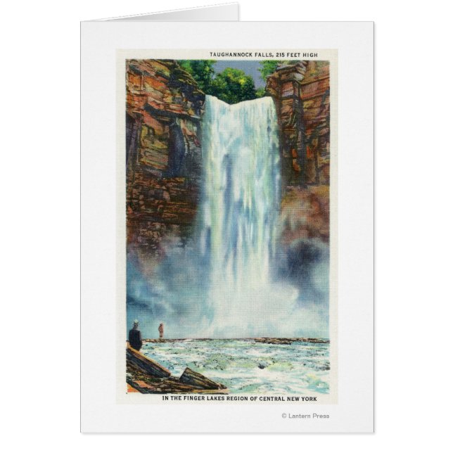 Blick auf Taughannockfälle von unten (Vorne)