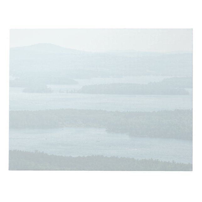 Blick auf Winnipesaukee Notizblock (Vorderseite)