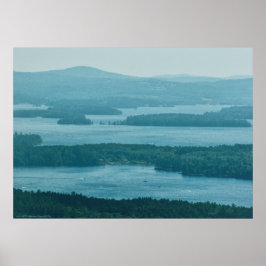 Blick auf Winnipesaukee Poster