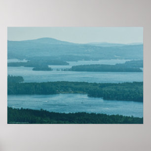 Blick auf Winnipesaukee Poster